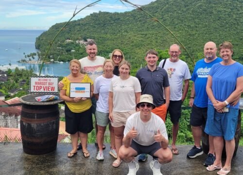 Sulphur Springs tour Saint Lucia